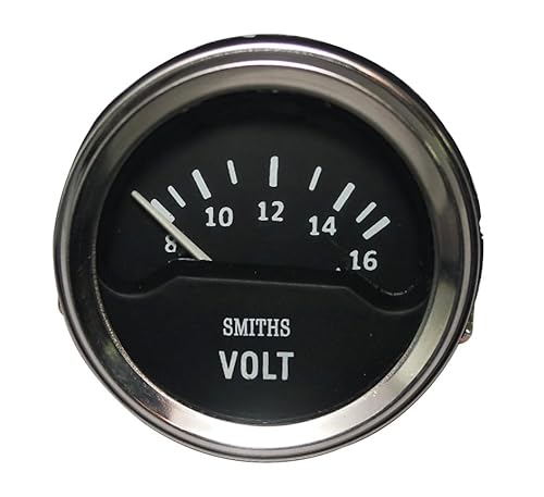 AEspares Zusatzbatterie Voltmeter Voltmeter Chromrand 52mm AEspares Zusatzbatterie Voltmeter Voltmeter Chromrand 52mm von AEspares