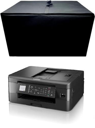 Strapazierfähige, antistatische, wasserabweisende Nylon-Gewebe-Drucker-Staubschutzhülle, Schutz für Brother MFC-J1010DW Wireless Color Inkjet All-in-One Drucker etc von AF-WAN