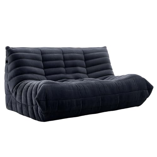 AFAGUEEUPD Kaminstuhl, Schaumstoff-Kompression, weiches Wildleder, Loungesessel, Ecksofas für Wohnzimmer, faule Bodensofa, Couch, Sitzsack-Sofa für Wohnzimmer, Schlafzimmer, Grau, für drei Personen AFAGUEEUPD Kaminstuhl, Schaumstoff-Kompression, weiches Wildleder, Loungesessel, Ecksofas für Wohnzimmer, faule Bodensofa, Couch, Sitzsack-Sofa für Wohnzimmer, Schlafzimmer, Grau, für drei Personen von AFAGUEEUPD