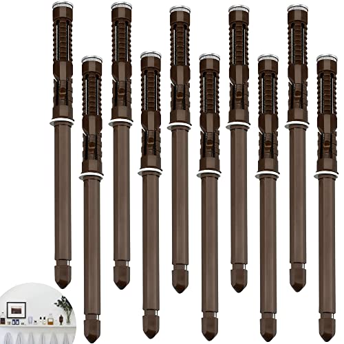 AFASOES 10 Stücke Unsichtbar Regalträger Regalhalterung 10 * 145mm Verdeckte Schwebende Regalhalterung Stützen Schwerlast Unsichtbare Halterung Versteckte Regalhalterungen für Wandregale Bretter von AFASOES
