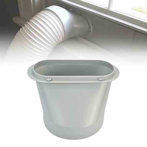 AFASOES Klimaanlage Abluftschlauch Adapter Fenster Abluftschlauchadapter Fensteradapter Klimaanlage 150 mm Abluftschlauch Adapter Fenster Klimagerät Fensterdüse für Mobile Klimageräte Klimaanlagen von AFASOES