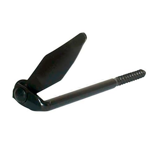 AFBAT Rollladenstopper zum Anschrauben, schwarz, Länge 130 mm, Unbekannt, one Size von AFBAT