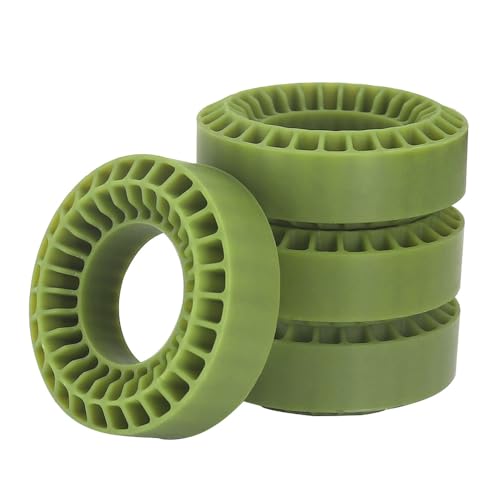 1,0'' Reifen Silikonkautschukeinsatz Schaumstoff passend for 55 * 20mm for 1/18 1/24 Rc Crawler Car TRX4M SCX24 Fcx24 Ax24 Enduro24 Upgrade-Teil(Armee Grün) von AFCAHEH