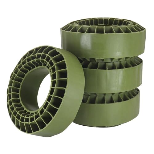 1,9'' Reifen Weiche Silikagel Anti Schäume Einsatz 108x42mm For 1/10 Rc Crawler Auto Traxxas Trx4 Axial scx10 Redcat Yikong Rgt Gen8(Armee Grün) von AFCAHEH