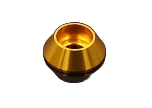 10 Stück Aluminium-Unterlegscheibe M3 bunte Kopfdichtungsscheibe aus Aluminiumlegierung für RC-Modellteile für runde Schrauben(Orange) von AFCAHEH