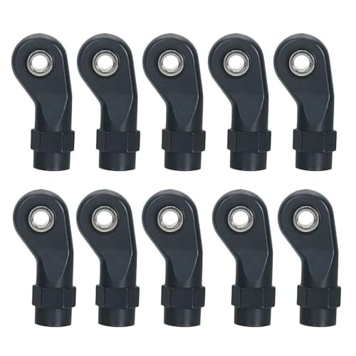10 stücke Kunststoff M4 Stange Ende Link Verknüpfung Kugeln Joint Kopf Für 1/10 Rc Auto Crawler Axial Scx10 Ii 90046/47 Traxxas Trx4 Trx6(B 10pcs) von AFCAHEH