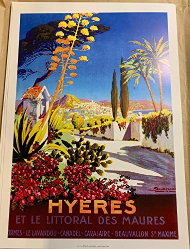 AFFICHE / Hyères – Littoral des Maures – 50 x 70 cm von AFFICHE /