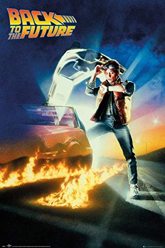 Poster, Motiv: Back to The Future – Key Art – 61 x 91,5 cm von AFFICHE /