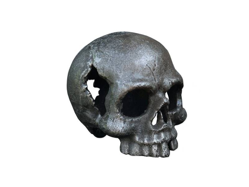AFG Dekofigur Schädel Totenkopf Totenschädel Skull Gothic Gusseisen von AFG