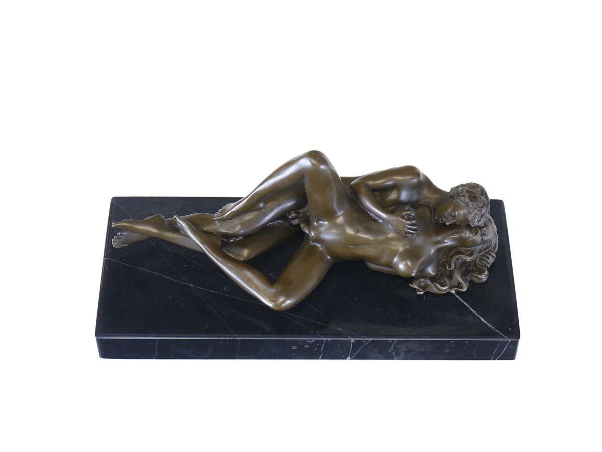 AFG Dekoobjekt Bronze Figur Bronzeskulptur erotisch Liebespaar von AFG