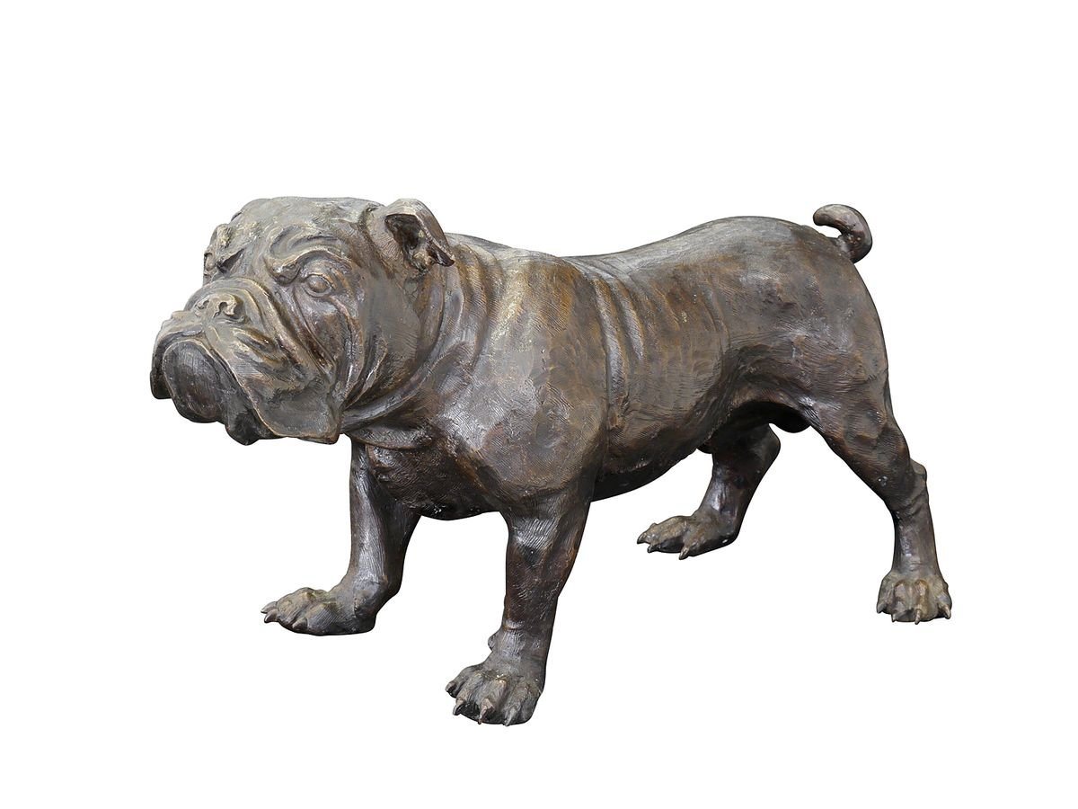 AFG Tierfigur Bronze Figur Skulptur französische Bulldogge von AFG