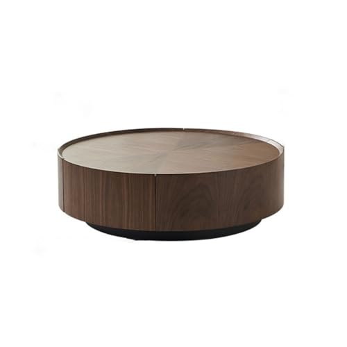 AFGFGHES Couchtisch Kleiner Nordic Home Kleine Wohnung Wohnzimmer Runder Couchtisch Italienischer Stil Einfacher Teetisch Wohnzimmertische von AFGFGHES