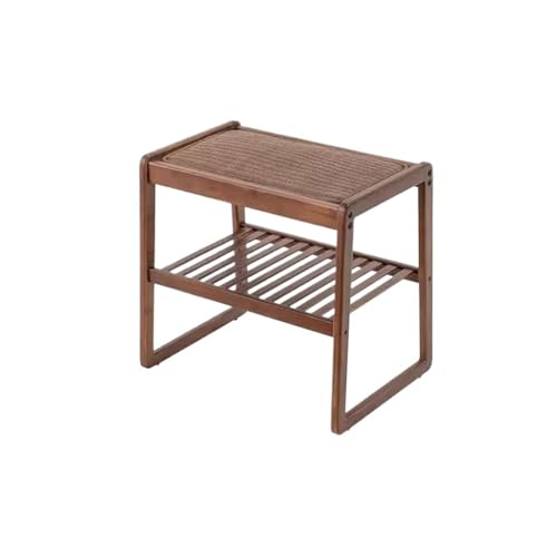 AFGFGHES Eingangshocker Home Badezimmer Hocker Kleine Wohnung Schuhbank Balkon Freizeitstuhl Schuhwickelhocker von AFGFGHES
