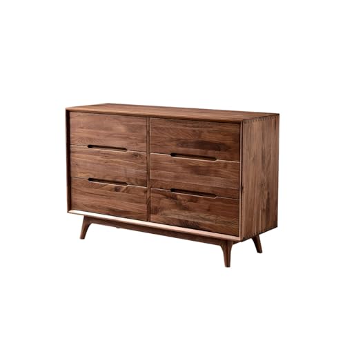 AFGFGHES Küchenschrank 120 x 40 x 78 cm Walnuss-Eingangs-Aufbewahrungstisch, moderner Schlafzimmer-Aufbewahrungsschrank aus Massivholz, Aufbewahrungsmöbel hinter dem Sofa im Wohnzimmer Buffetschrank von AFGFGHES
