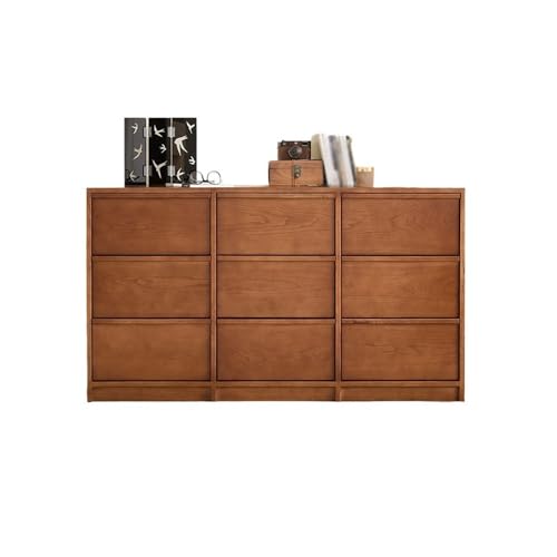 AFGFGHES Küchenschrank 150cm Vintage Massivholz-Eingangs-Kommode mit Schubladen, Wohnzimmer-Lagerschrank, geeignet für Schlafzimmer, Balkon, Diele, Küche etc Buffetschrank AFGFGHES Küchenschrank 150cm Vintage Massivholz-Eingangs-Kommode mit Schubladen, Wohnzimmer-Lagerschrank, geeignet für Schlafzimmer, Balkon, Diele, Küche etc Buffetschrank von AFGFGHES