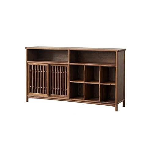 AFGFGHES Küchenschrank 160x38x90cm Haushaltsschrank aus Massivholz im chinesischen Stil, Aufbewahrungstisch for den Eingangsbereich, Aufbewahrungsmöbel for das Wohnzimmer aus Ulmenholz Buffetschrank von AFGFGHES
