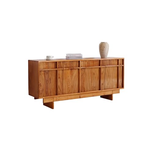 AFGFGHES Küchenschrank 178x40x79cm Home Holz Retro Aufbewahrungstisch, Eingangsbereich Aufbewahrungsschrank, Wohnzimmer Aufbewahrungsmöbel Buffetschrank von AFGFGHES