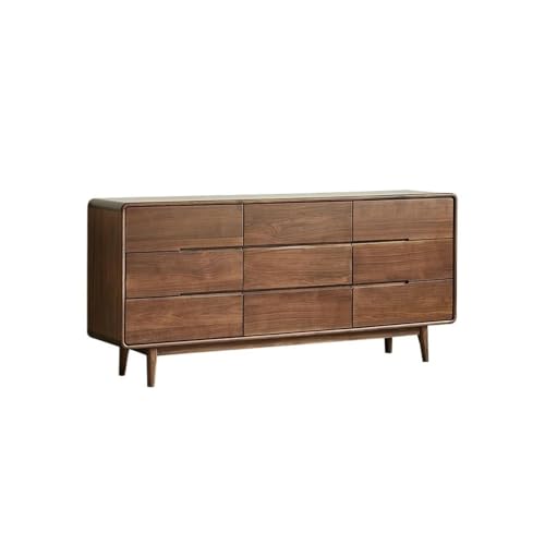AFGFGHES Küchenschrank 180x40x83cm Walnuss-Aufbewahrungstisch for Zuhause, Aufbewahrungsmöbel for den Eingangsbereich, geeignet for Hotels, Wohnzimmer, Schlafzimmer Buffetschrank von AFGFGHES