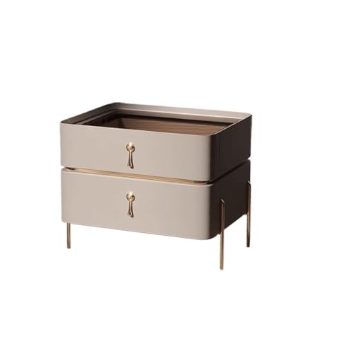 AFGFGHES Nachttische Nachttisch Kleine Wohnung Leder Zuhause Modern Schlafzimmer Aufbewahrung Nachttisch Schlafzimmermöbel von AFGFGHES