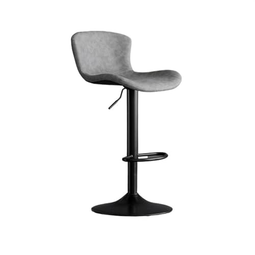 Barhocker (60-80cm) Mode Aufzug Einfache Barhocker Moderne Haushalt Hohe Hocker Leichte Luxus Rückenlehne Eisen Drehstuhl Hohe Hocker(C) von AFGFGHES