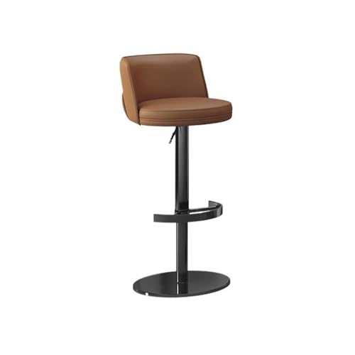 Barhocker Moderne einfache Barhocker Edelstahl Haushalt Hochstuhl kann angehoben werden (56-82cm) drehbarer Barstuhl Hohe Hocker(A) von AFGFGHES