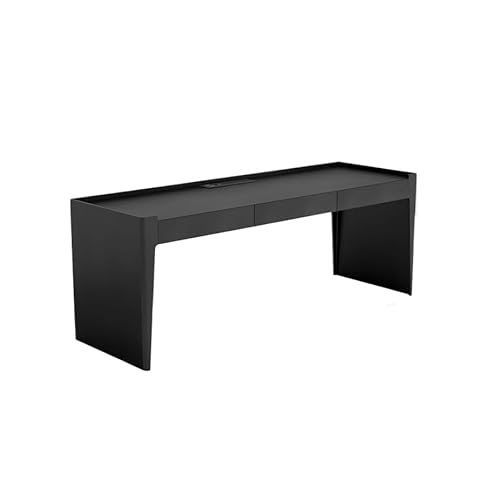 Bürotisch Minimalistische Büromöbel, moderner Computertisch für Schlafzimmer, Schreib- und Studiengeeignet, Company Leader-Werkbank Schreibtisch Mit Stauraum(220x70x75cm) von AFGFGHES