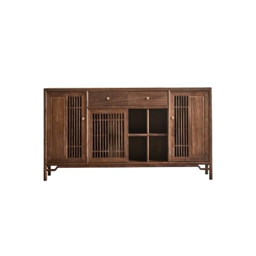 Küchenschrank 160x38x88cm Eingangsbereich-Aufbewahrungstisch aus Massivholz im chinesischen Stil, Wohnzimmer-Aufbewahrungsschrank aus Ulme, Geeignet for Teestube, Balkon, Schlafzimmer Buffetschrank von AFGFGHES