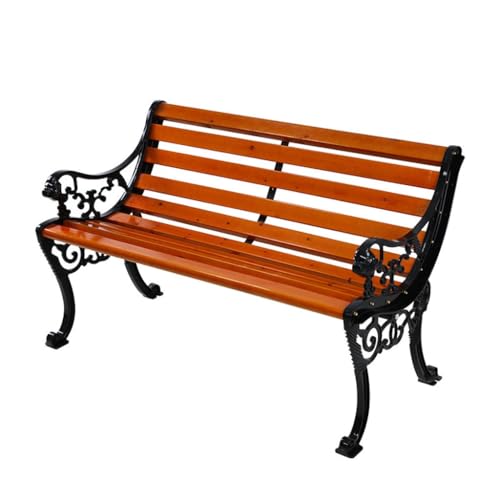 Parkbank Outdoor Park Scenic Landscape-Hocker Moderner Outdoor Freizeitstuhl für Hinterhof, Geeignet für Park, Garten, Hinterhof Terrassenbänke von AFGFGHES