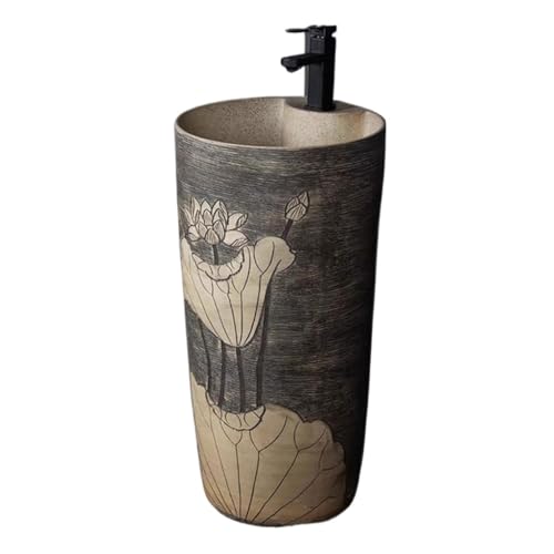 Standwaschbecken Korridor Keramik Standwaschbecken Retro Podest Waschbecken Badezimmer Integriertes Bodenstehendes Waschbecken Home Badezimmer Podest Waschbecken Standwaschbecken Korridor Keramik Standwaschbecken Retro Podest Waschbecken Badezimmer Integriertes Bodenstehendes Waschbecken Home Badezimmer Podest Waschbecken von AFGFGHES