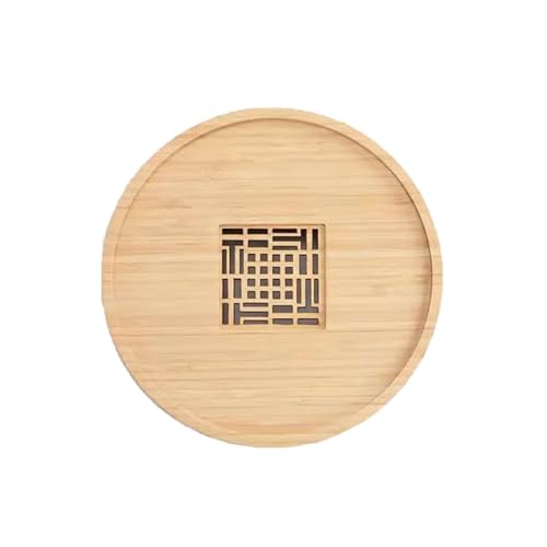 Teeschale Einfache Haushaltswasser-Ablageschale Keramik Teeschale Chinesisch Abflussscheibe Kung Fu Tee-Set Teetisch Tablett(A) von AFGFGHES
