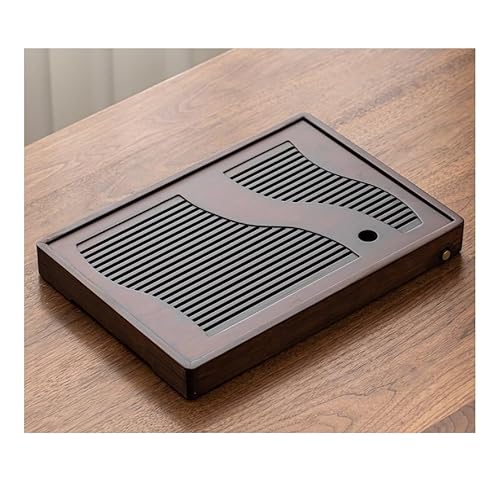 Teescheibe Teescheibe Abflussscheibe Kung Fu Tee-Set Kleiner Teetisch Homeoffice Wasserspeicher Tee Meer Trocken Tee Meer Tablett() von AFGFGHES