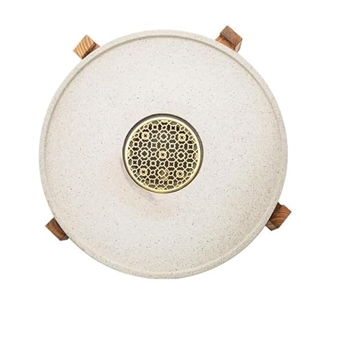 Teetablett Teetablett Einfacher Kaffeetisch für Home Office Teetablett, Tisch für trockene Zubereitung Keramik Teetisch Topfuntersetzer Teetablett Dekoration Tablett (B) von AFGFGHES