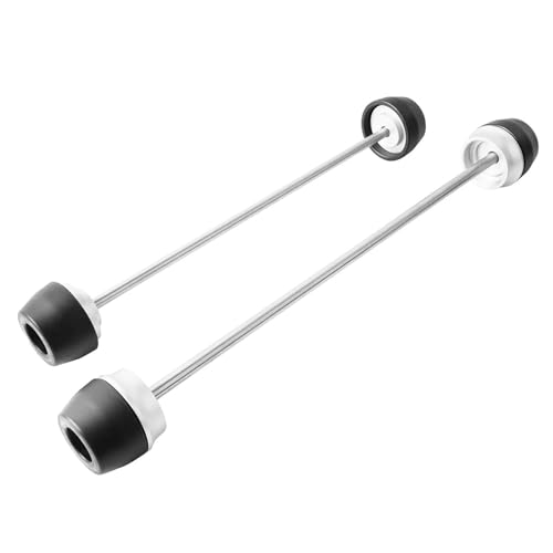 AFGIFT Motorrad Sturzpads Für Ducati Monster 950 SP 2021 2022 2023 Fallen Schutz Motorrad Zubehör Vorne Hinterrad Achse Gabel Crash Slider (Farbe : Black, Size : Front Rear Wheel) von AFGIFT