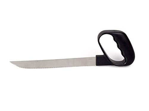 ergonomisches Allzweckmesser mit geschlossenen Rund Griff | Klinge mit Wellenschliff ergonomisches Allzweckmesser mit geschlossenen Rund Griff | Klinge mit Wellenschliff von AFH Webshop