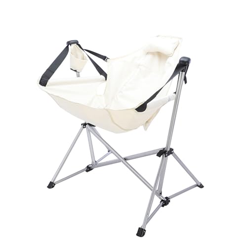 AFHDKB Camping Klappstuhl Folding Chair Verstellbarer Rückenlehne Hängesessel Unterstützt 170 Kg Tragbar Reisen Picknicks Freien-White AFHDKB Camping Klappstuhl Folding Chair Verstellbarer Rückenlehne Hängesessel Unterstützt 170 Kg Tragbar Reisen Picknicks Freien-White von AFHDKB