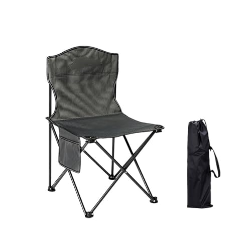 AFHDKB Campingstühle Zusammenklappbar Chairs Folding Bequem Leicht Rückenlehne Tragbarer Kleiner Hocker Unterstützt 120 Kg Jagd Wandern Outdoor-Black AFHDKB Campingstühle Zusammenklappbar Chairs Folding Bequem Leicht Rückenlehne Tragbarer Kleiner Hocker Unterstützt 120 Kg Jagd Wandern Outdoor-Black von AFHDKB