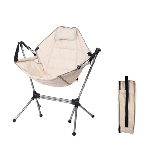 AFHDKB Klappbarer Campingstuhl Folding Chair 150 Kg Faltbar Tragbar Schaukelstühle Erwachsene Zum Aufhängen Im Außenbereich Rasen Garten-Khaki AFHDKB Klappbarer Campingstuhl Folding Chair 150 Kg Faltbar Tragbar Schaukelstühle Erwachsene Zum Aufhängen Im Außenbereich Rasen Garten-Khaki von AFHDKB