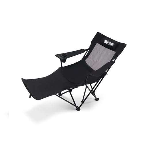 AFHDKB Klappbarer Campingstuhl Folding Chair Leicht Verstellbarer Rückenlehne Fußstütze Netz Liegestuhl Kopfstütze Getränkehalter Strand Rasen-Black AFHDKB Klappbarer Campingstuhl Folding Chair Leicht Verstellbarer Rückenlehne Fußstütze Netz Liegestuhl Kopfstütze Getränkehalter Strand Rasen-Black von AFHDKB