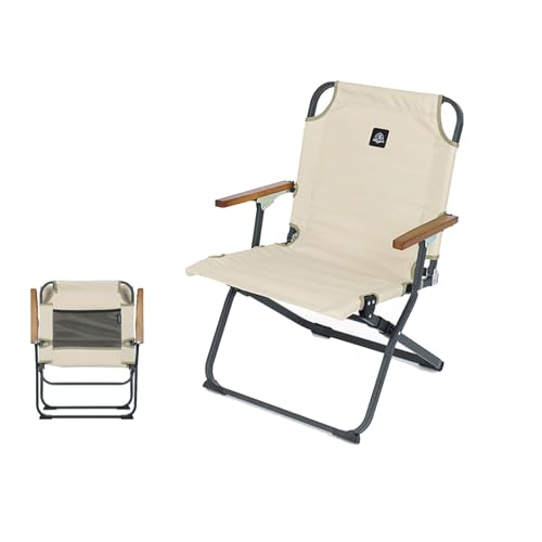 AFHDKB Klappbarer Campingstuhl Folding ChairPicknickstühle Außenbereich Holzgriff Tragbar Rasen Garten Reisen-White AFHDKB Klappbarer Campingstuhl Folding ChairPicknickstühle Außenbereich Holzgriff Tragbar Rasen Garten Reisen-White von AFHDKB