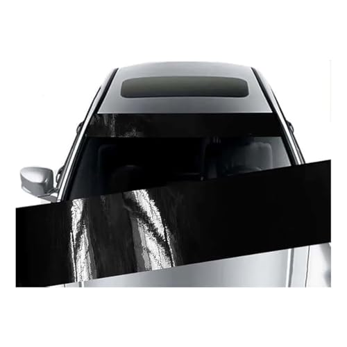 AFHGZZB Frontscheiben Aufkleber, für BMW 5 Series F10+F11 2010-2017 Auto Vorne Windschutzscheibe Aufkleber Windschutzscheibe Sonnenblende Streifen Fahrzeugzubehör,A von AFHGZZB
