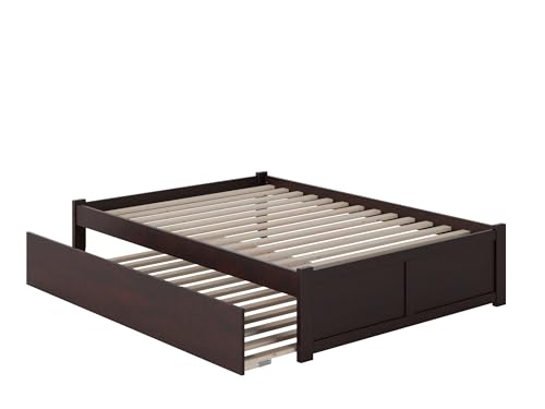 AFI Concord Queensize-Plattformbett mit Fußteil und extra langem Ausziehbett in Espresso AFI Concord Queensize-Plattformbett mit Fußteil und extra langem Ausziehbett in Espresso von AFI