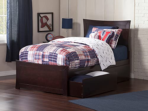 Atlantic Furniture AR9016111 U-Bahn-Plattform mit 2 Schubladen, Urban Bed, Twin XL, Espresso Atlantic Furniture AR9016111 U-Bahn-Plattform mit 2 Schubladen, Urban Bed, Twin XL, Espresso von AFI