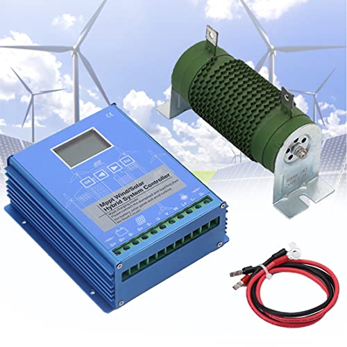 AFITO 6000W Wind Energy Solar Hybrid Laderegler mit LCD Display, Wind: 3000W + Solar: 3000W, 12V/24V/48V MPPT Laderegler, Für Windkraft und Solarenergie,48V AFITO 6000W Wind Energy Solar Hybrid Laderegler mit LCD Display, Wind: 3000W + Solar: 3000W, 12V/24V/48V MPPT Laderegler, Für Windkraft und Solarenergie,48V von AFITO