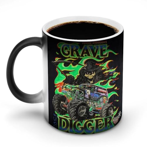 AFLJNYNN Mons-TER Truck Color Shift Cup mit personalisiertem Kunstdruck von AFLJNYNN