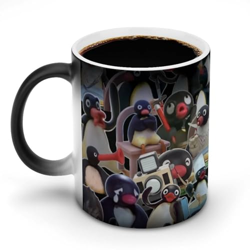 AFLJNYNN Pin-gu Color Shift Cup mit personalisiertem Kunstdruck von AFLJNYNN