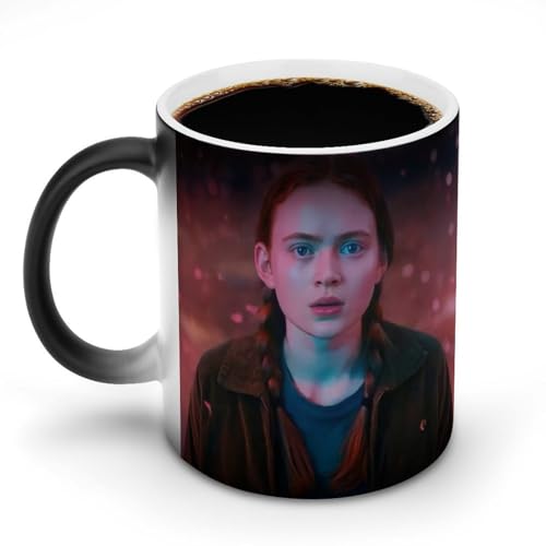AFLJNYNN Sadie Sink Color Shift Tasse mit personalisiertem Kunstdruck von AFLJNYNN