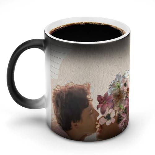 AFLJNYNN Timothee Chalamet Color Shift Tasse mit personalisiertem Kunstdruck von AFLJNYNN
