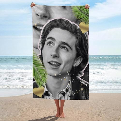 AFLJNYNN Timothee Chalamet Elegantes Badetuch & Strandtuch für Pool- oder Strandspaß AFLJNYNN Timothee Chalamet Elegantes Badetuch & Strandtuch für Pool- oder Strandspaß von AFLJNYNN