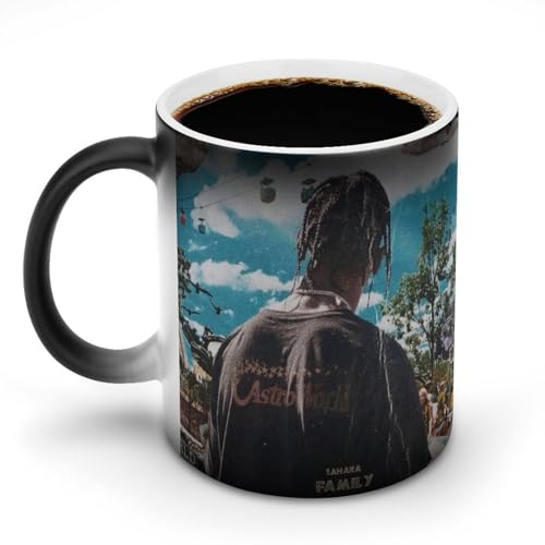 AFLJNYNN Travis Scott Color Shift Tasse mit personalisiertem Kunstdruck von AFLJNYNN