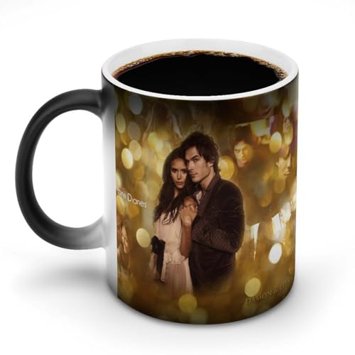 AFLJNYNN Vampire Dia-ries bedruckte Keramiktasse, die beim Erhitzen sichtbar ist AFLJNYNN Vampire Dia-ries bedruckte Keramiktasse, die beim Erhitzen sichtbar ist von AFLJNYNN